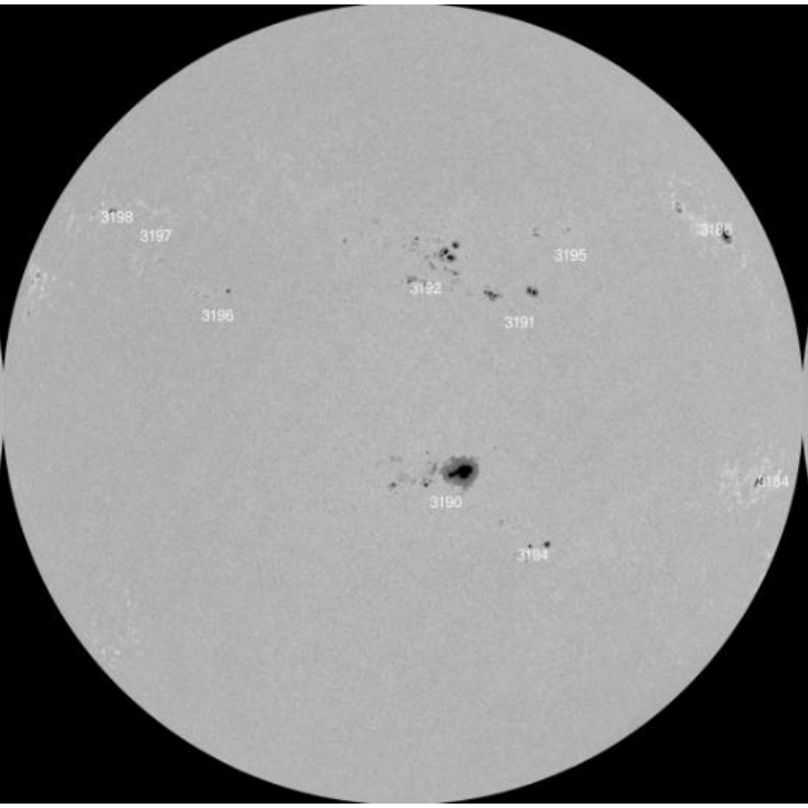 Фотография на Слънцето от станцията SDO на 20 януари 2023 г.
