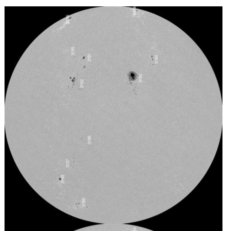 Снимка на Слънцето от станцията SDO на 21 януари 2023 г.