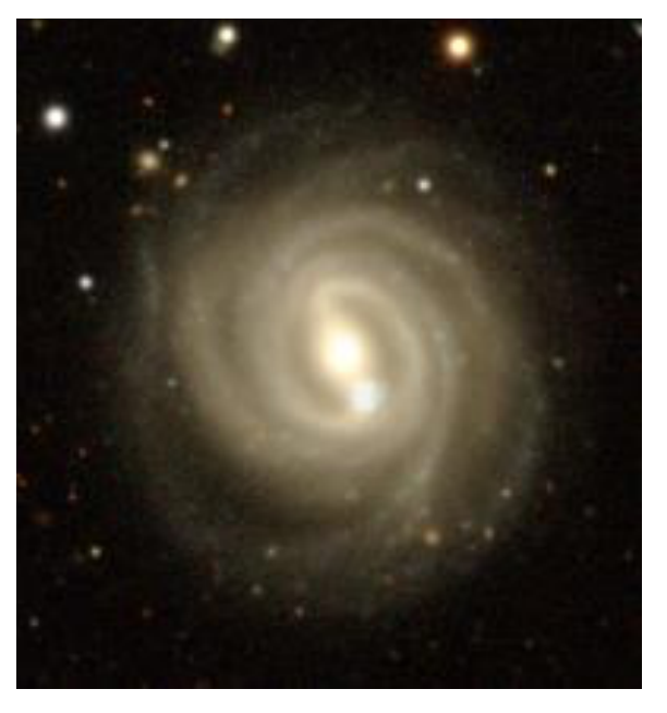 Галактиката NGC 824.